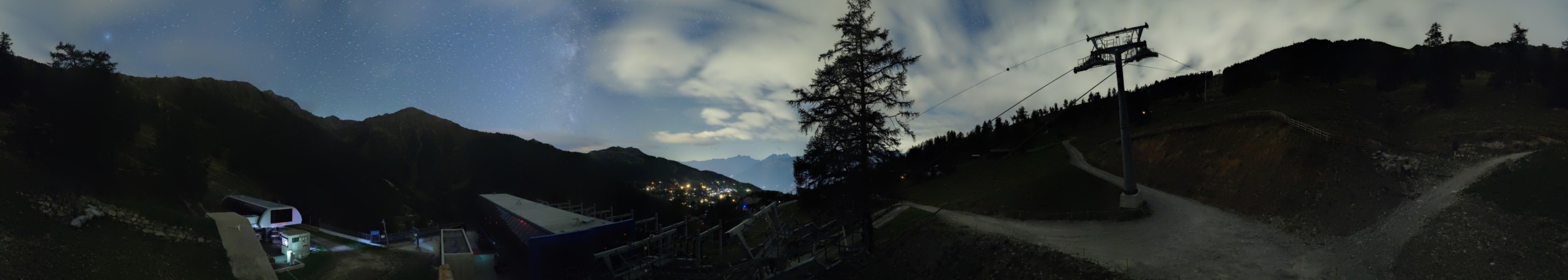 Nendaz - NVRM Prarion-Balavaud snow cam captured at 13 September 2026 at 11:50 pm GMT+2
