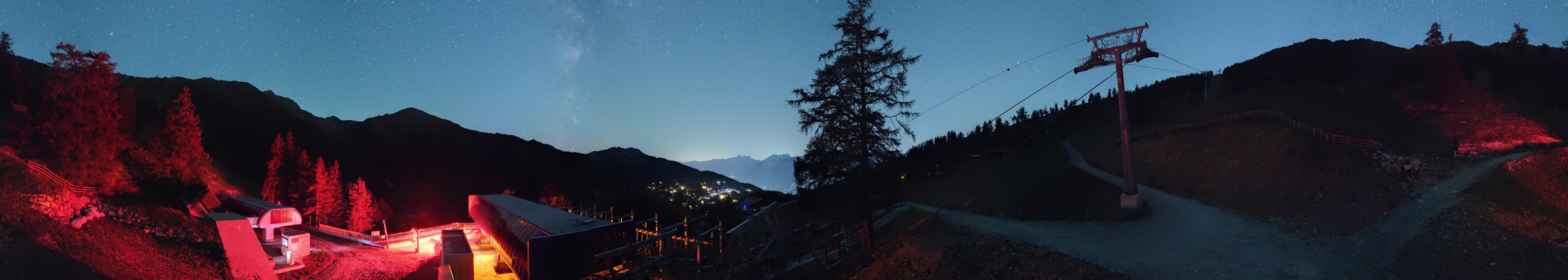 Nendaz - NVRM Prarion-Balavaud snow cam captured at 14 September 2026 at 11:46 pm GMT+2