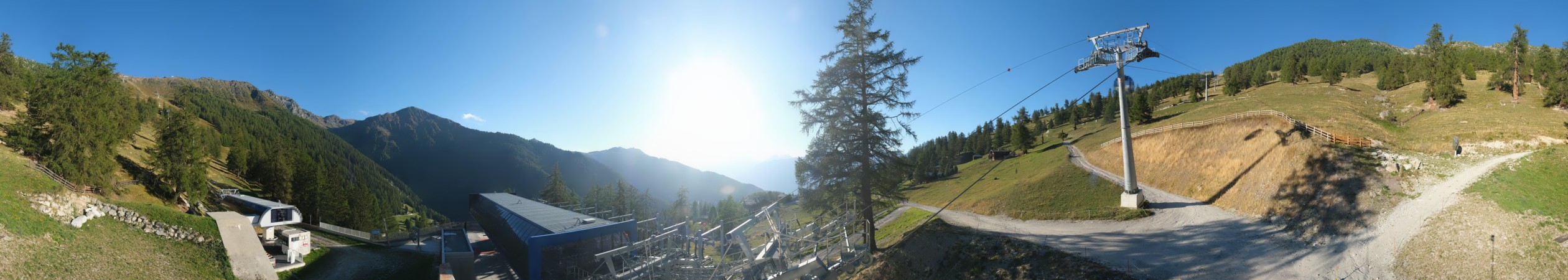 Nendaz - NVRM Prarion-Balavaud snow cam captured at 15 September 2026 at 6:17 pm GMT+2