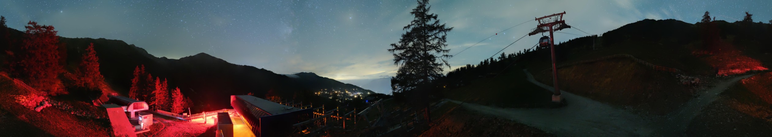 Nendaz - NVRM Prarion-Balavaud snow cam captured at 17 September 2026 at 11:52 pm GMT+2