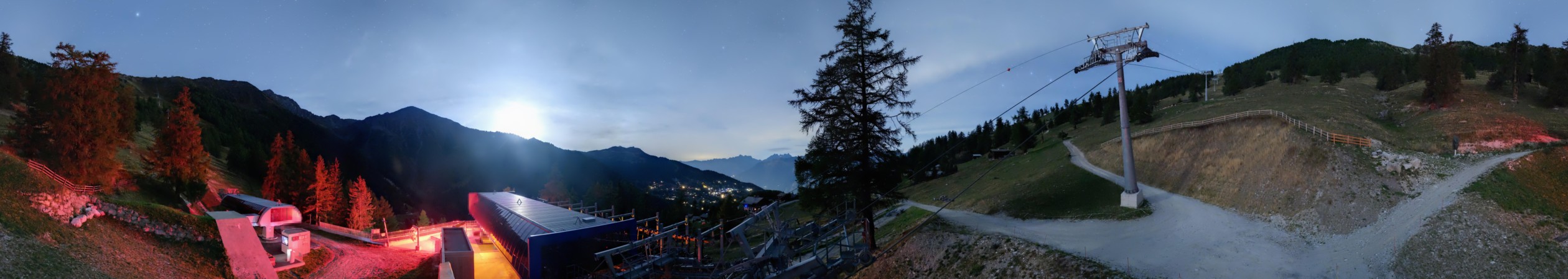 Nendaz - NVRM Prarion-Balavaud snow cam captured at 20 September 2026 at 11:48 pm GMT+2