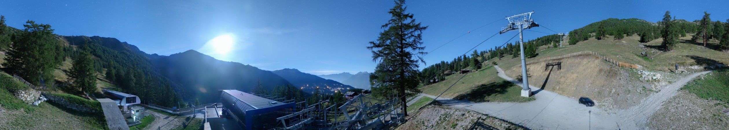 Nendaz - NVRM Prarion-Balavaud snow cam captured at 21 September 2026 at 11:49 pm GMT+2