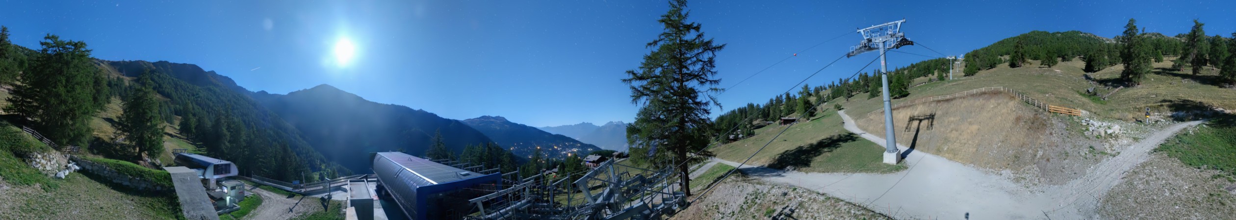 Nendaz - NVRM Prarion-Balavaud snow cam captured at 22 September 2026 at 11:51 pm GMT+2