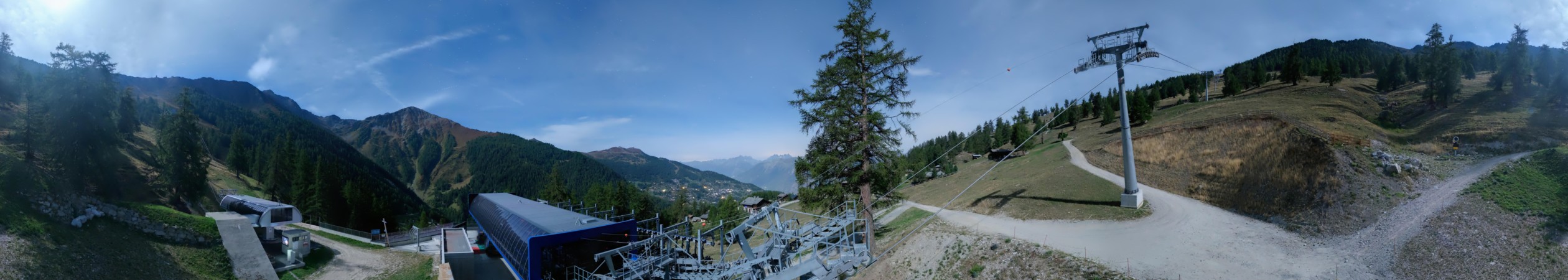 Nendaz - NVRM Prarion-Balavaud snow cam captured at 28 September 2026 at 11:47 pm GMT+2