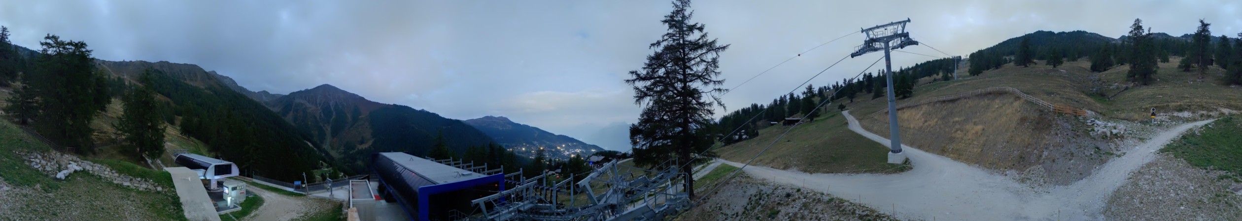 Nendaz - NVRM Prarion-Balavaud snow cam captured at 30 September 2026 at 11:47 pm GMT+2