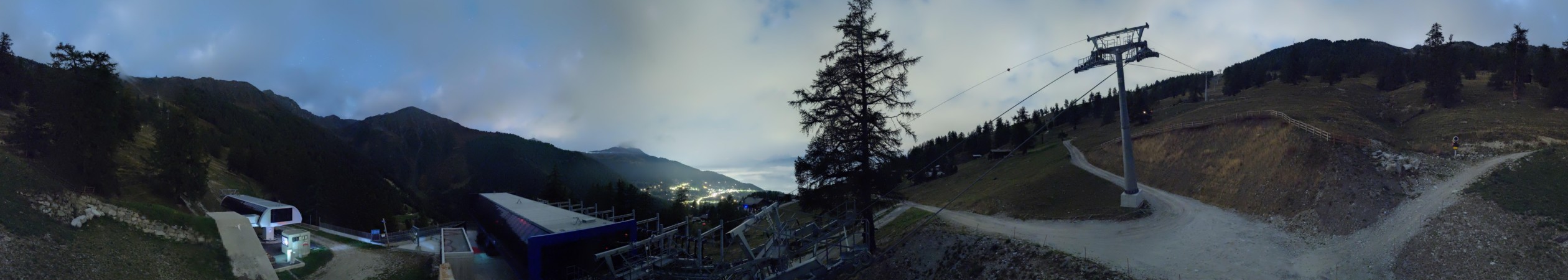 Nendaz - NVRM Prarion-Balavaud snow cam captured at 2 October 2026 at 11:44 pm GMT+2