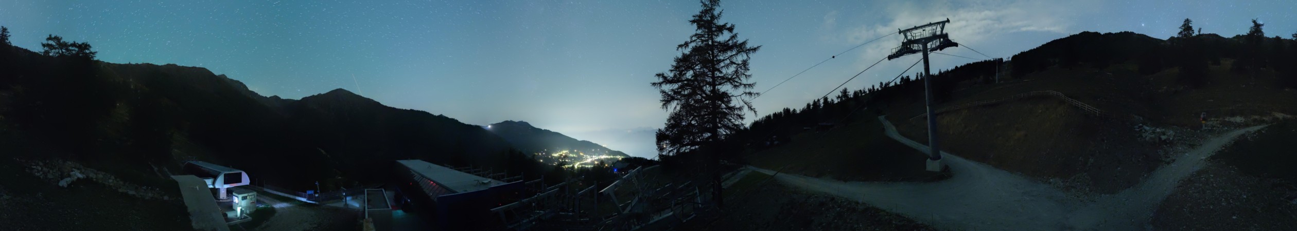 Nendaz - NVRM Prarion-Balavaud snow cam captured at 3 October 2026 at 11:52 pm GMT+2