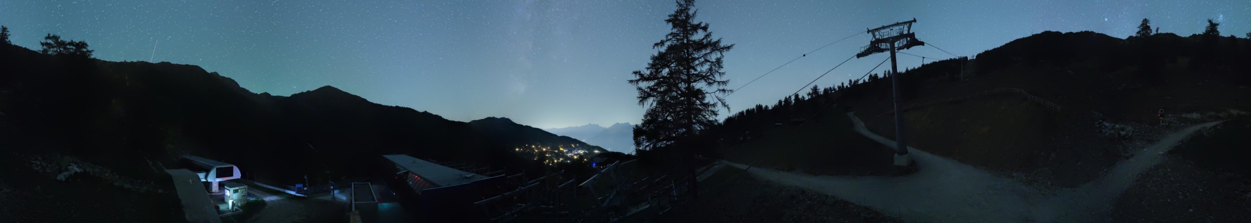 Nendaz - NVRM Prarion-Balavaud snow cam captured at 5 October 2026 at 11:47 pm GMT+2