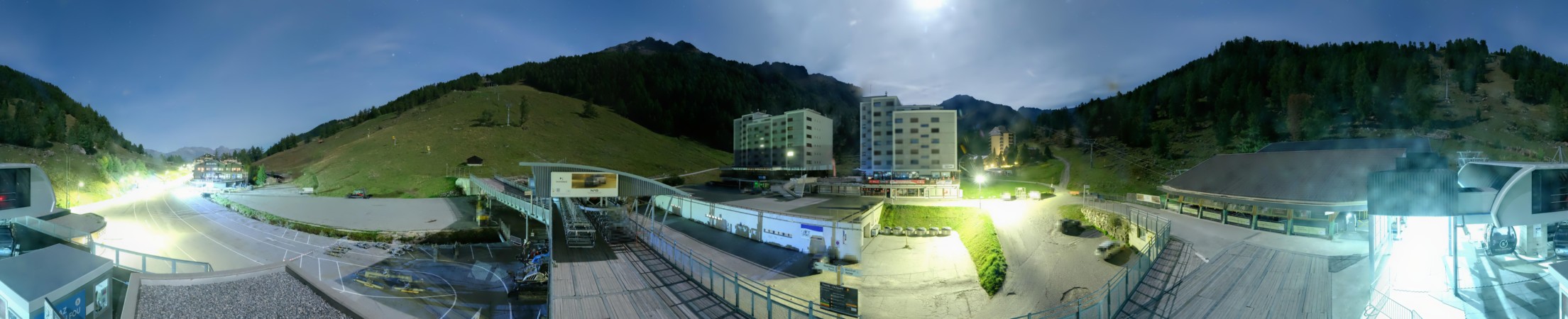 Nendaz - NVRM Siviez snow cam captured at 24 September 2026 at 11:53 pm GMT+2