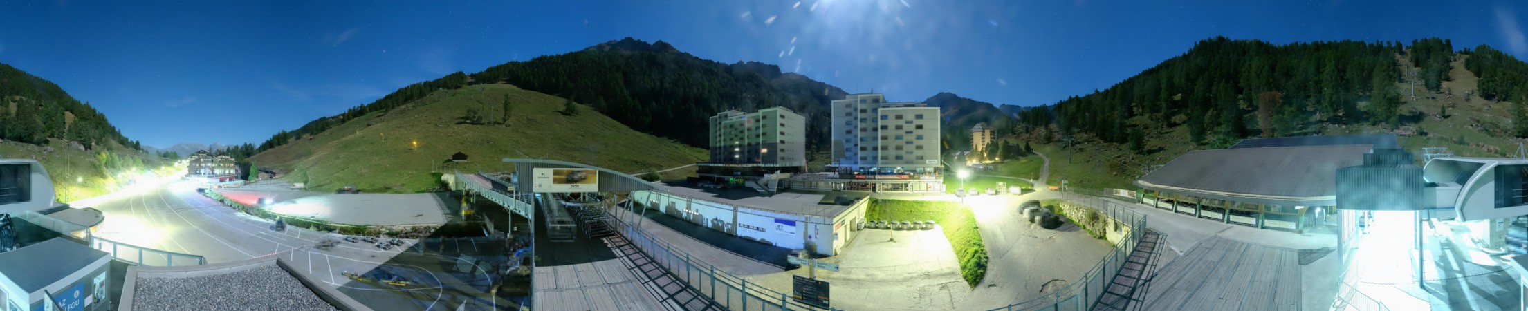 Nendaz - NVRM Siviez snow cam captured at 25 September 2026 at 11:44 pm GMT+2