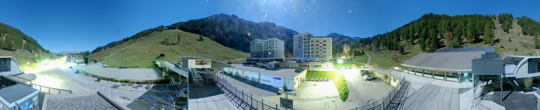 Nendaz - NVRM Siviez snow cam captured at 26 September 2026 at 11:55 pm GMT+2
