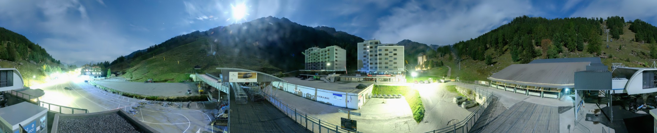 Nendaz - NVRM Siviez snow cam captured at 29 September 2026 at 11:37 pm GMT+2