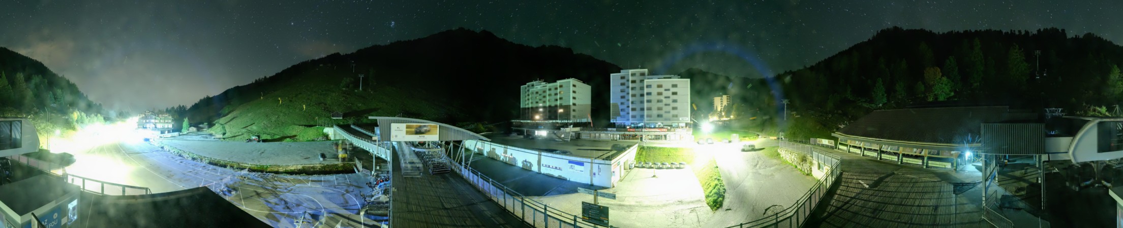 Nendaz - NVRM Siviez snow cam captured at 3 October 2026 at 11:46 pm GMT+2