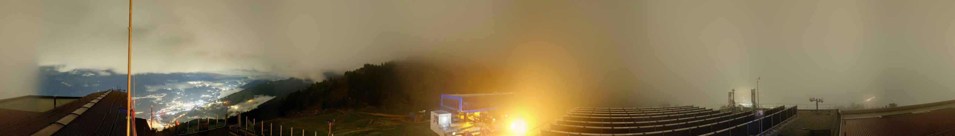 Nendaz - NVRM Tracouet Arrivée snow cam captured at 16 September 2026 at 11:50 pm GMT+2