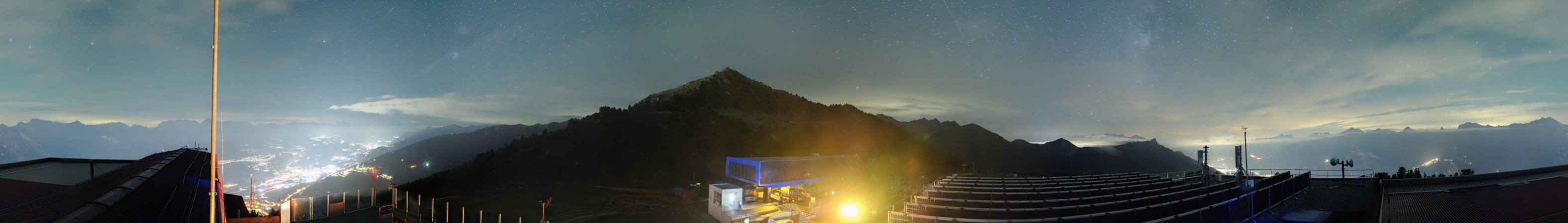 Nendaz - NVRM Tracouet Arrivée snow cam captured at 17 September 2026 at 11:52 pm GMT+2