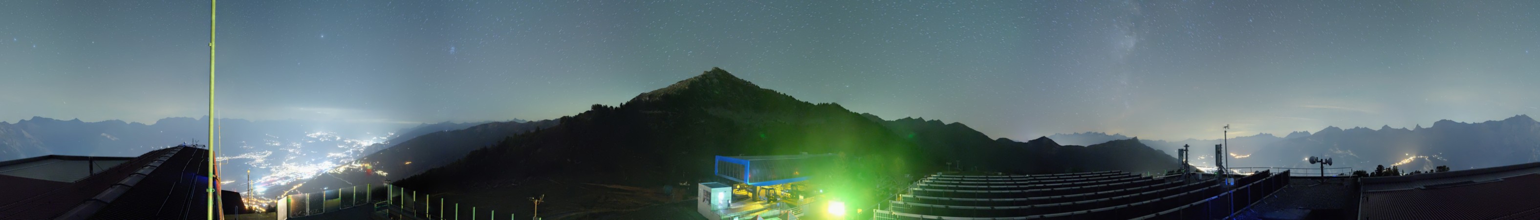 Nendaz - NVRM Tracouet Arrivée snow cam captured at 18 September 2026 at 11:53 pm GMT+2