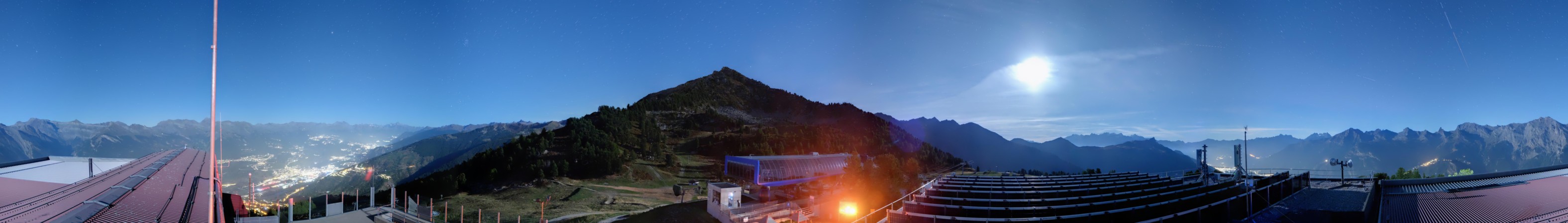 Nendaz - NVRM Tracouet Arrivée snow cam captured at 21 September 2026 at 11:49 pm GMT+2