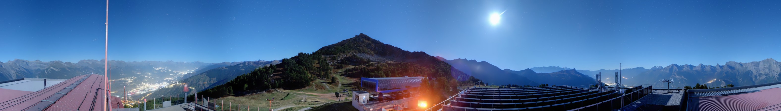 Nendaz - NVRM Tracouet Arrivée snow cam captured at 22 September 2026 at 11:51 pm GMT+2