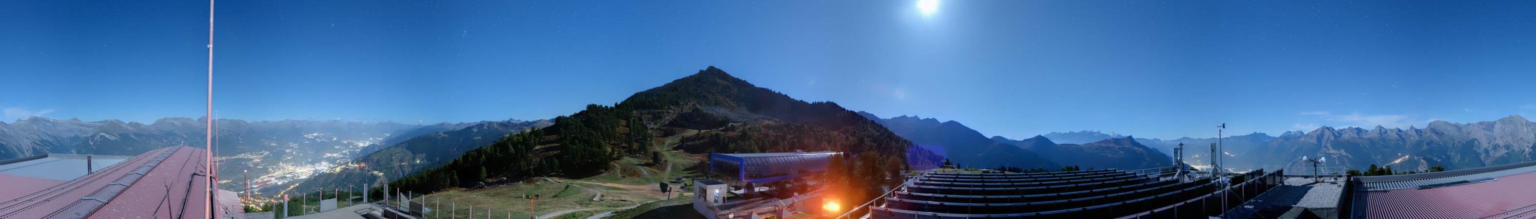 Nendaz - NVRM Tracouet Arrivée snow cam captured at 23 September 2026 at 11:52 pm GMT+2