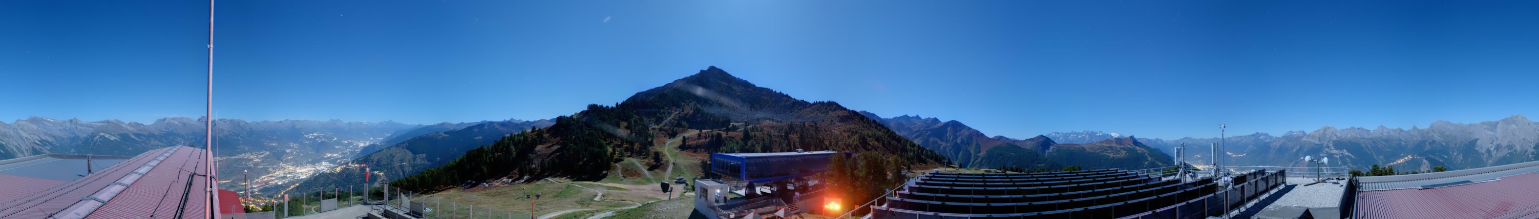 Nendaz - NVRM Tracouet Arrivée snow cam captured at 26 September 2026 at 11:55 pm GMT+2
