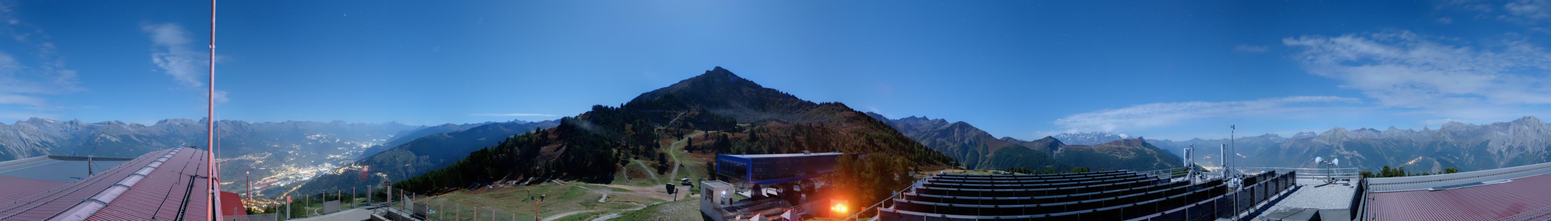 Nendaz - NVRM Tracouet Arrivée snow cam captured at 27 September 2026 at 11:53 pm GMT+2