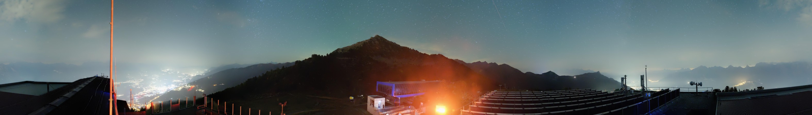 Nendaz - NVRM Tracouet Arrivée snow cam captured at 3 October 2026 at 11:46 pm GMT+2