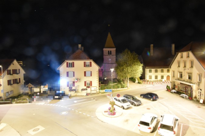 Pays de Neuchâtel La Brévine snow cam captured at 18 September 2026 at 11:53 pm GMT+2