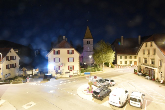 Pays de Neuchâtel La Brévine snow cam captured at 22 September 2026 at 11:51 pm GMT+2
