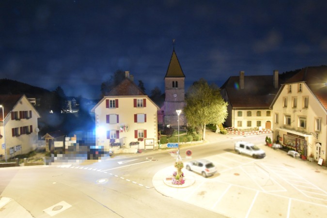 Pays de Neuchâtel La Brévine snow cam captured at 24 September 2026 at 11:53 pm GMT+2