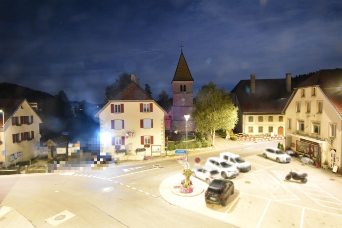 Pays de Neuchâtel La Brévine snow cam captured at 28 September 2026 at 11:47 pm GMT+2