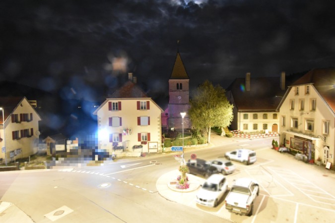 Pays de Neuchâtel La Brévine snow cam captured at 30 September 2026 at 11:44 pm GMT+2