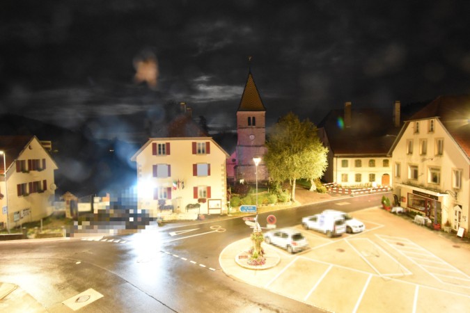 Pays de Neuchâtel La Brévine snow cam captured at 1 October 2026 at 11:44 pm GMT+2