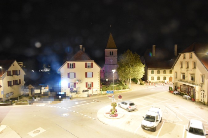 Pays de Neuchâtel La Brévine snow cam captured at 5 October 2026 at 11:57 pm GMT+2