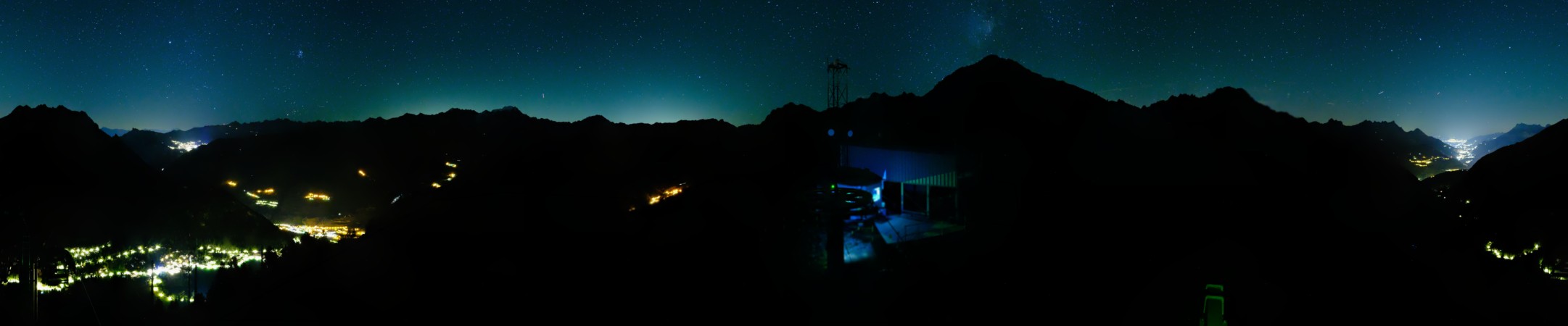 Pays du Saint Bernard Champex - La Breya snow cam captured at 14 September 2026 at 11:58 pm GMT+2