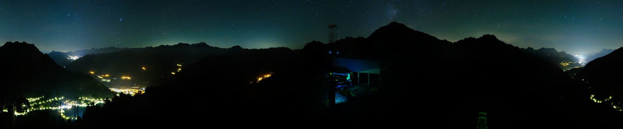 Pays du Saint Bernard Champex - La Breya snow cam captured at 18 September 2026 at 11:53 pm GMT+2