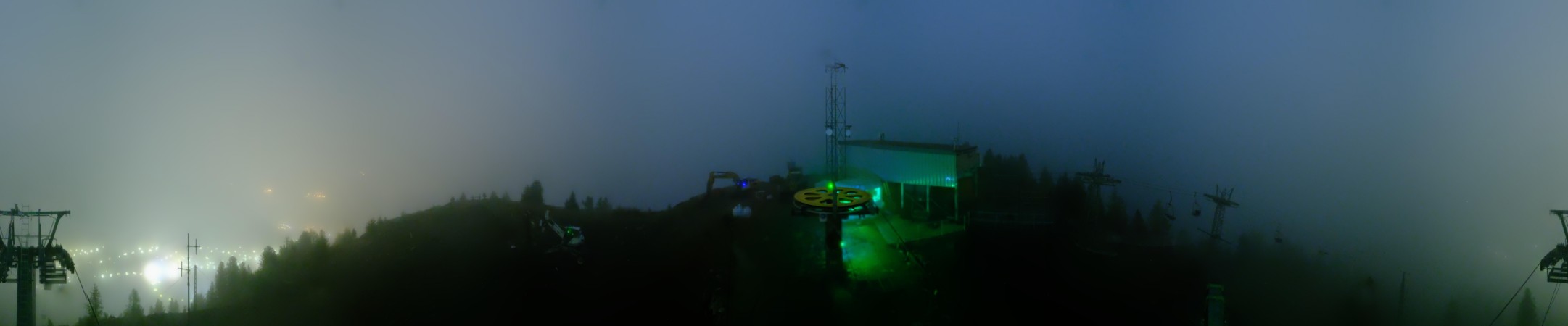 Pays du Saint Bernard Champex - La Breya snow cam captured at 1 October 2026 at 11:48 pm GMT+2