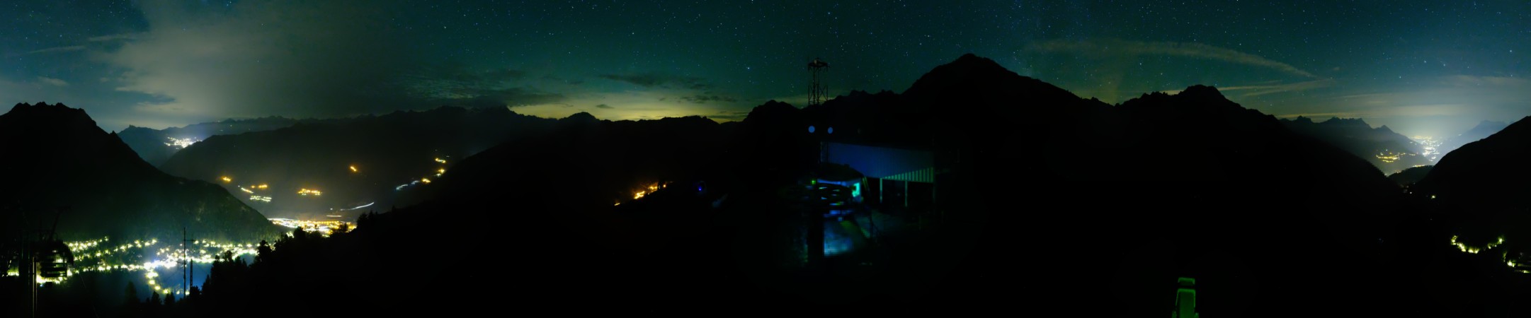 Pays du Saint Bernard Champex - La Breya snow cam captured at 4 October 2026 at 11:56 pm GMT+2