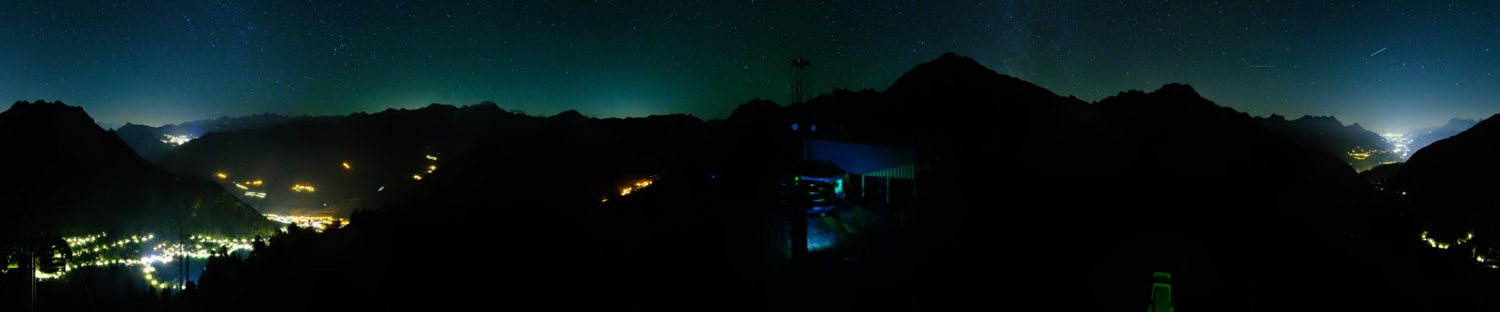 Pays du Saint Bernard Champex - La Breya snow cam captured at 5 October 2026 at 11:57 pm GMT+2