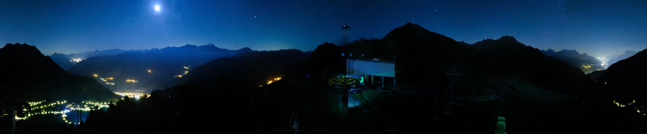 Pays du Saint Bernard Champex - La Breya snow cam captured at 6 October 2026 at 5:21 am GMT+2