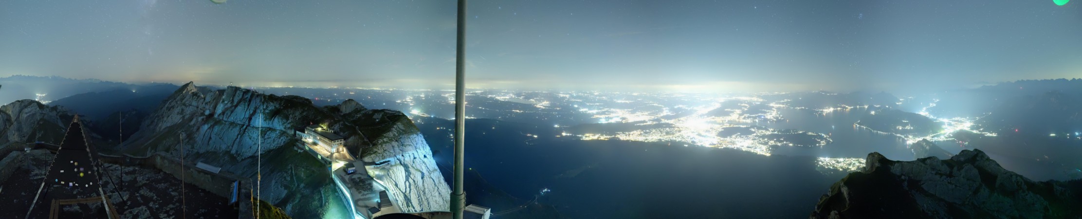 Pilatus Bergbahnen Pilatus - Esel snow cam captured at 18 September 2026 at 11:53 pm GMT+2