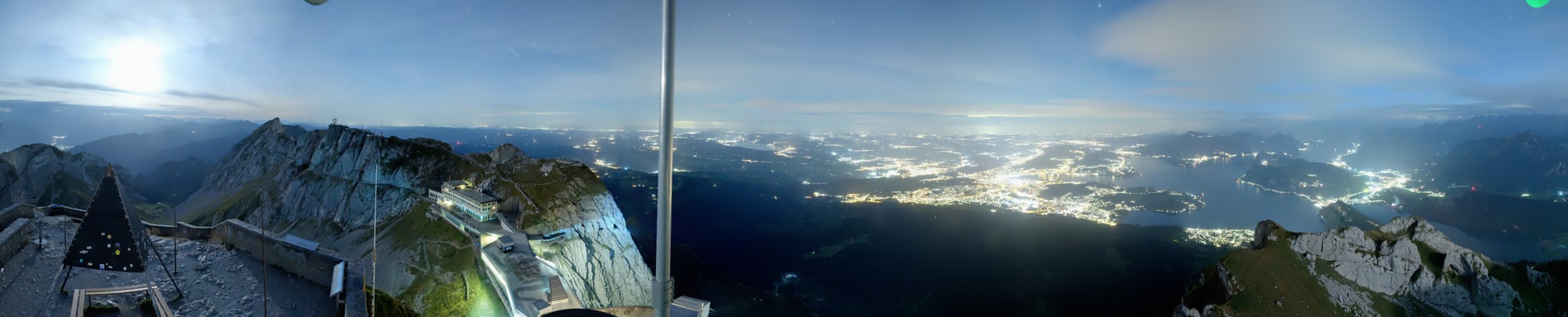 Pilatus Bergbahnen Pilatus - Esel snow cam captured at 20 September 2026 at 11:55 pm GMT+2