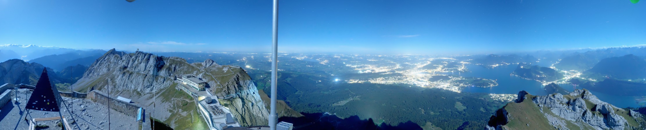 Pilatus Bergbahnen Pilatus - Esel snow cam captured at 23 September 2026 at 11:58 pm GMT+2