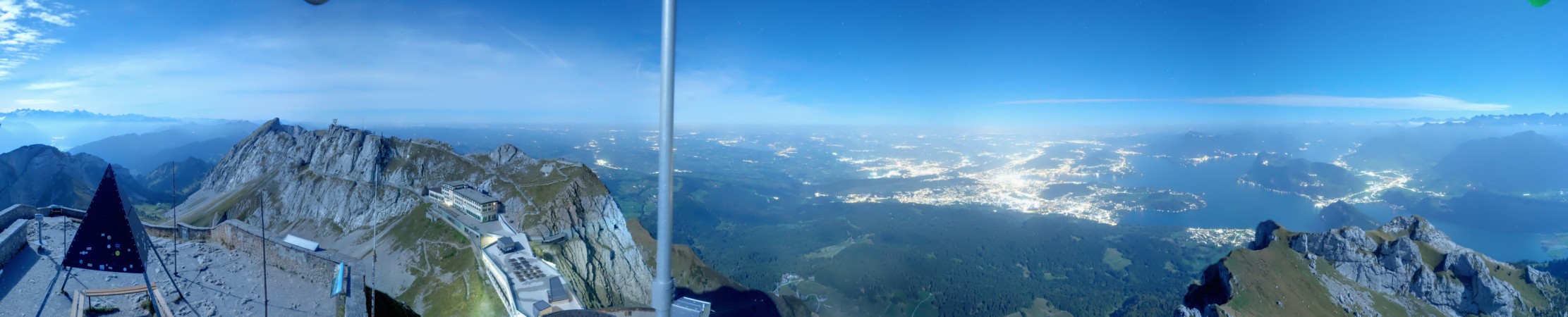 Pilatus Bergbahnen Pilatus - Esel snow cam captured at 24 September 2026 at 11:54 pm GMT+2