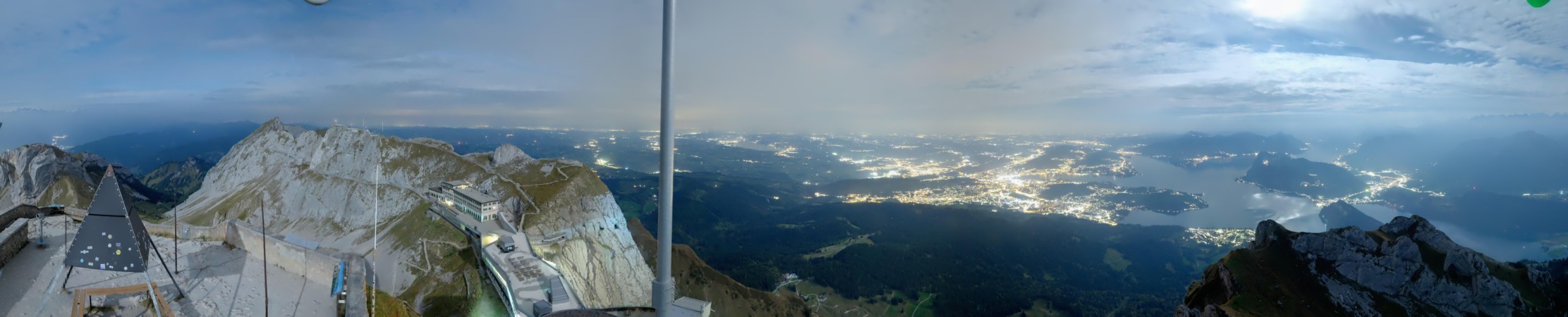 Pilatus Bergbahnen Pilatus - Esel snow cam captured at 30 September 2026 at 11:47 pm GMT+2