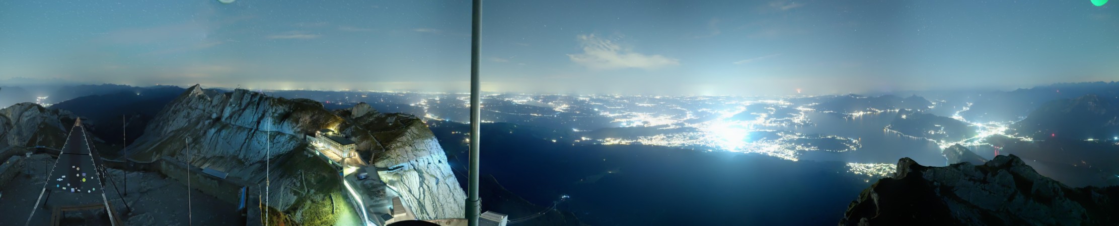 Pilatus Bergbahnen Pilatus - Esel snow cam captured at 3 October 2026 at 11:53 pm GMT+2