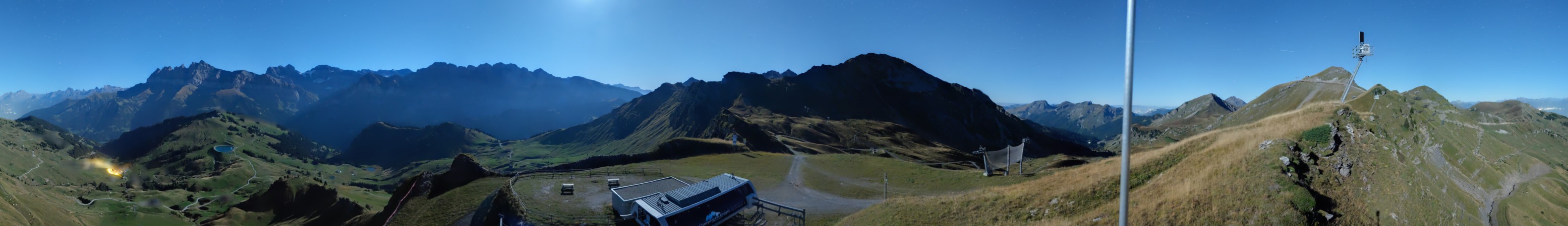 Portes du Soleil Sommet de Grand-Conche snow cam captured at 22 September 2026 at 11:46 pm GMT+2