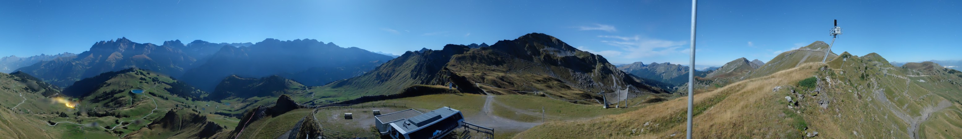 Portes du Soleil Sommet de Grand-Conche snow cam captured at 23 September 2026 at 11:47 pm GMT+2