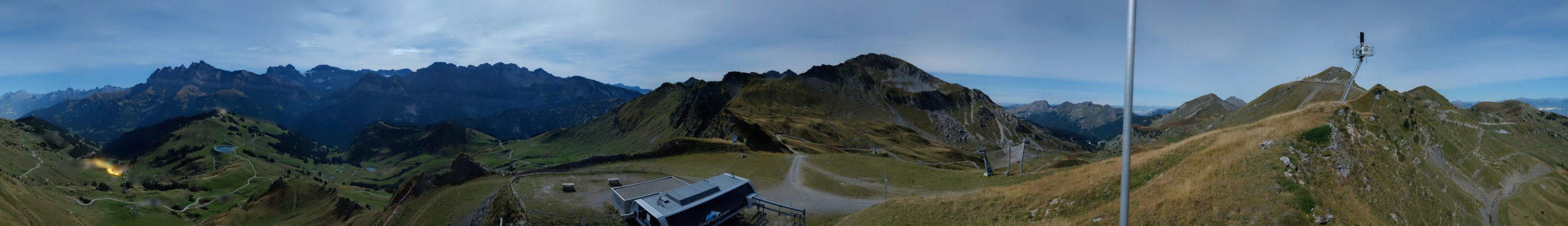 Portes du Soleil Sommet de Grand-Conche snow cam captured at 24 September 2026 at 11:54 pm GMT+2