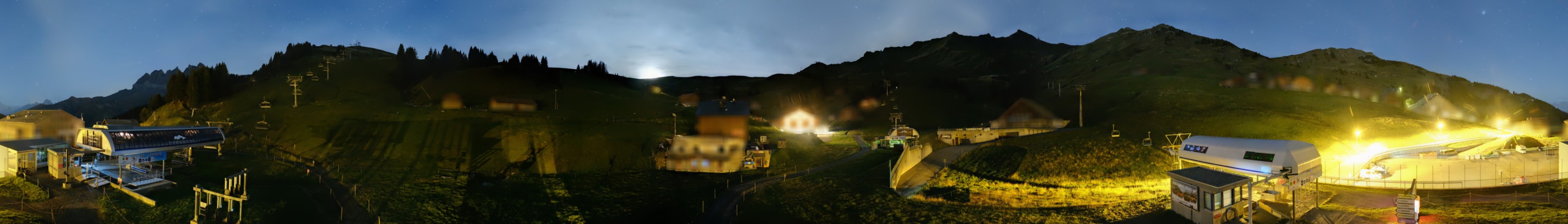 Portes du Soleil Suisse SA Les Crosets snow cam captured at 20 September 2026 at 11:55 pm GMT+2