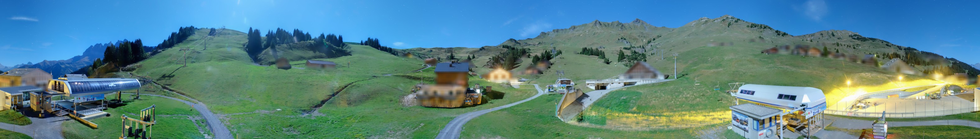 Portes du Soleil Suisse SA Les Crosets snow cam captured at 25 September 2026 at 11:55 pm GMT+2